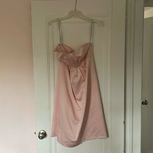 Alfred Angelo light pink bridesmaid dress (size 10) worn just once!